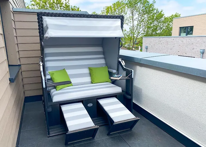 Kueste33/47 - Exklusive Mit Sauna & Nah Am Strand! * Tossens